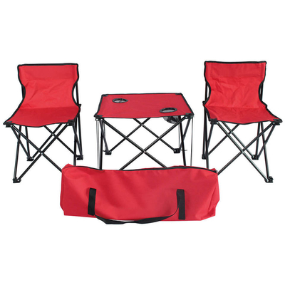 Outdoor Lekki stół kempingowy Zestaw krzeseł stołowych Oxford Beach Style Stół i krzesła
