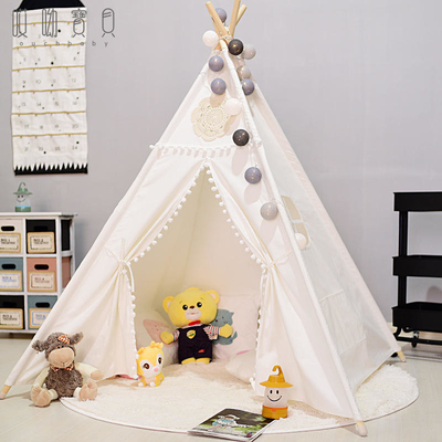 Poliester Old School Style Outdoor Camping Namiot Płótno Dziecięcy kryty tipi dla dzieci